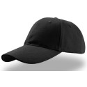 Casquette 6 panneaux pas cher en coton brossé lourd, 250 g/m²