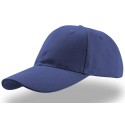 Casquette 6 panneaux pas cher en coton brossé lourd, 250 g/m²