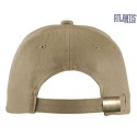 Casquette unie 6 panneaux en coton brossé lourd