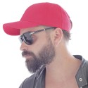 Casquette unie 6 panneaux en coton brossé lourd