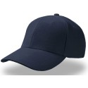 Casquette unie 6 panneaux en coton brossé lourd
