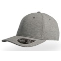 Casquette en jersey avec 8 coutures sur la visière mid-visor