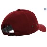 Casquette délavée avec œillets métalliques en coton chino