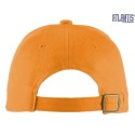 Casquette 6 panneaux bicolore en coton avec liseré sur la visière