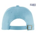 Casquette 6 panneaux bicolore en coton avec liseré sur la visière
