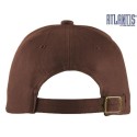 Casquette 6 panneaux bicolore en coton avec liseré sur la visière