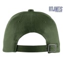Casquette 6 panneaux bicolore en coton avec liseré sur la visière