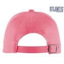 Casquette 6 panneaux bicolore en coton avec liseré sur la visière