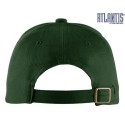 Casquette 6 panneaux bicolore en coton avec liseré sur la visière