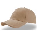 Casquette 6 panneaux bicolore en coton avec liseré sur la visière