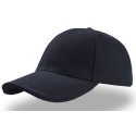 Casquette 6 panneaux bicolore en coton avec liseré sur la visière