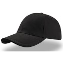 Casquette 6 panneaux bicolore en coton avec liseré sur la visière