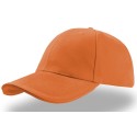 Casquette 6 panneaux bicolore en coton avec liseré sur la visière