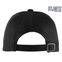 Casquette 6 panneaux bicolore en coton avec liseré sur la visière