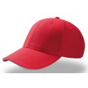 Casquette de sport 6 panneaux avec visière sandwich contrasté