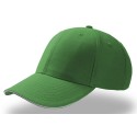 Casquette de sport 6 panneaux avec visière sandwich contrasté