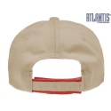 Casquette avec visière doublement constrastée en polycoton