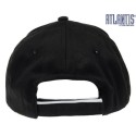 Casquette avec visière doublement constrastée en polycoton