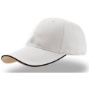 Casquette avec visière doublement constrastée en polycoton