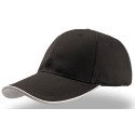 Casquette avec visière doublement constrastée en polycoton