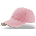 Casquette avec visière doublement constrastée en polycoton