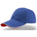 Casquette avec visière doublement constrastée en polycoton