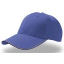 Casquette 6 panneaux avec liseré réfléchissant sur la visière