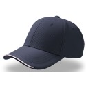 Casquette texturée en polyester jacquard avec visière contrastée