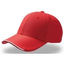 Casquette texturée en polyester jacquard avec visière contrastée