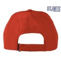 Casquette texturée en polyester jacquard avec visière contrastée