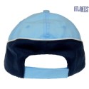 Casquette racing 6 panneaux bicolore, fermeture velcro
