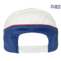 Casquette racing 6 panneaux bicolore, fermeture velcro