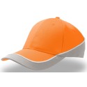 Casquette racing 6 panneaux bicolore, fermeture velcro