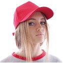 Casquette 5 panneaux effet nid d'abeille