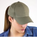 Casquette de sport 6 panneaux en maille filet respirant