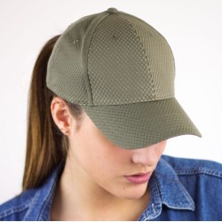 Casquette de sport 6 panneaux en maille filet respirant