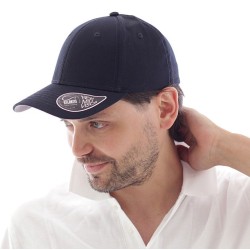 Casquette fermée avec visière mid visor contrastée