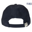 Casquette 6 panneaux motif "Grand Prix" en coton lourd