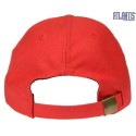 Casquette 6 panneaux motif "Grand Prix" en coton lourd