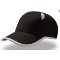 Casquette de sport avec bande contrastée et aérations en mesh