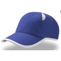 Casquette de sport avec bande contrastée et aérations en mesh