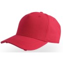 Casquette 5 panneaux effet vintage délavée et visière usée