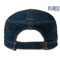 Casquette militaire délavée en coton chino, visière incurvée