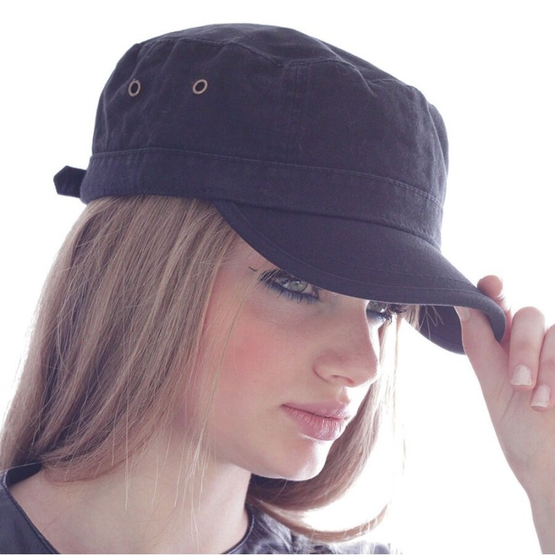 Casquette urbaine style militaire délavée