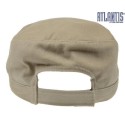 Casquette militaire avec panneau avant déstructurée