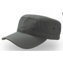 Casquette militaire délavé avec œillets métalliques