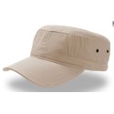 Casquette militaire délavé avec œillets métalliques