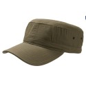 Casquette militaire délavé avec œillets métalliques