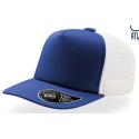 Casquette 5 panneaux avec visière mid visor, maille filet à l'arrière
