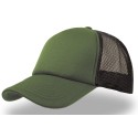 Casquette style rappeur filet avec visière rembourrée